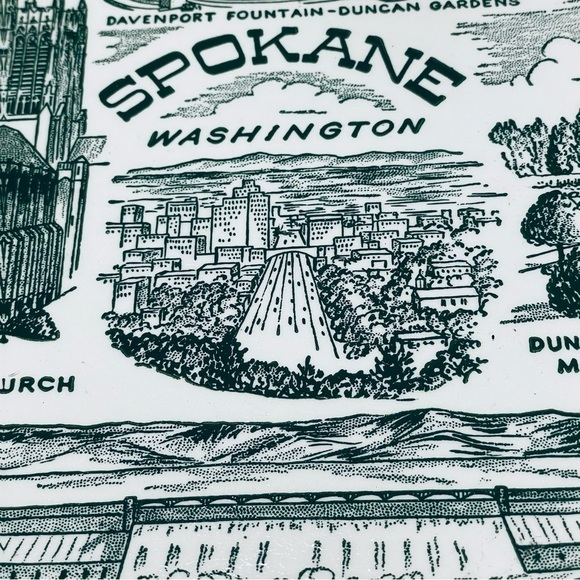 Collectors plate, Spokane, dinner sized - Picture 4 of 5